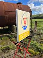 Maserati Wall-Mounted Sign with Stand-Sold