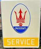 Maserati Wall-Mounted Sign with Stand-Sold