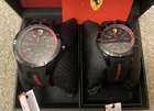 A rare boxed pair of 'His & Hers' Scuderia Ferrari Sports wa-Sold