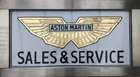 A rare sign-written Aston Martin 'Sales & Service' Dealershi-Sold