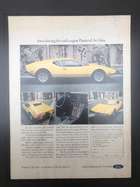 Three rare blackened Aluminium framed De Tomaso dealership a-Sold