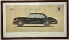 Four Framed and Glazed Carrozzeria Touring Design Studies  -Auction Lot
