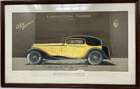 Four Framed and Glazed Carrozzeria Touring Design Studies  -Auction Lot