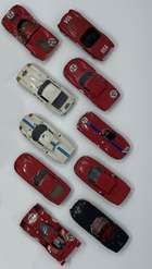 Ten 1/43rd Scale Ferrari Models from the 1950s, 60s and 70s-Sold