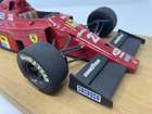 Hand-built model of Nigel Mansell's 1990 Ferrari 641-Sold