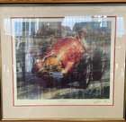 Fangio at the Wheel of the Alfa Romeo Alfetta 159 -Sold