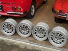 Four Ferrari Dino Campagnola Wheels -Sold
