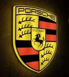 Illuminated Porsche-Homage Shield-Sold