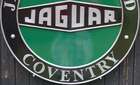Cold Cast Aluminium Jaguar XK Shield-Sold