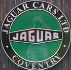 Cold Cast Aluminium Jaguar XK Shield-Sold