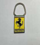 1970s Ferrari Key Ring Coloured Enamel E.F. Black Cavallino -Auction Lot