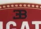 Compact Bugatti Cast and Hand Painted Wall Sign-Sold
