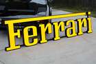 Ferrari Style Large 3 Metre Illuminated Dealership Sign -Auction Lot