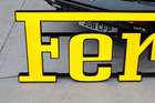 Ferrari Style Large 3 Metre Illuminated Dealership Sign -Auction Lot