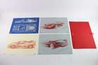 Ferrari F50 Lithograph Set-Auction Lot
