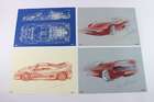 Ferrari F50 Lithograph Set-Auction Lot