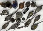 Collection of Oil Cans, Dispensers and Funnels-Sold