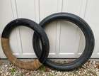 Two Vintage Dunlop Cord Road Tyres-Sold