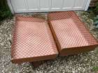Selection of Four Well-Travelled Suitcases-Auction Lot