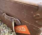 Selection of Four Well-Travelled Suitcases-Auction Lot
