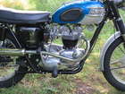 1965 Triumph Bonneville T120C Competition Scrambler 650cc-Sold