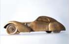 Bugatti Atlantic Type 57SC - Brass Sculpture by Phillip Dutt-Auction Lot