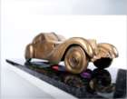 Bugatti Atlantic Type 57SC - Brass Sculpture by Phillip Dutt-Auction Lot