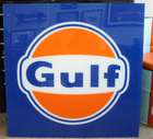 Large Gulf Forecourt Sign Unframed-Auction Lot