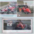 Assorted Racing Ferrari Framed Prints -Sold