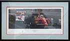 Assorted Racing Ferrari Framed Prints -Sold