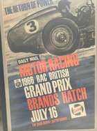 1966 RAC British Grand Prix Promotional Poster-Sold