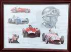 Tribute to Juan Manuel Fangio by Stuart McIntyre-Sold
