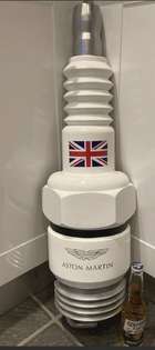 Large Display Spark Plug Advertising Aston Martin-Sold