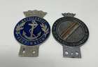 Royal Navy Services Car Badges c1950s-1960s-Sold