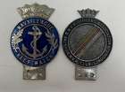 Royal Navy Services Car Badges c1950s-1960s-Sold