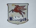 ''Mobilgas'' Enamel Advertising Sign c1940s-1950s-Sold