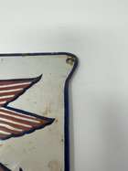 ''Mobilgas'' Enamel Advertising Sign c1940s-1950s-Sold