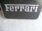 Large Cast and Embossed Sign featuring a Cavallino Rampante-Sold
