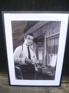 A Pair of Framed Prints depicting Sean Connery as 007 in 'Go-Sold