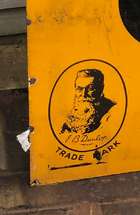 Large Dunlop Enamel Sign-Sold