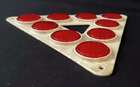 A fine Pre-War Reflective Rear Warning Triangle-Sold