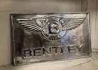 A cast and Polished Contemporary Aluminium 