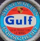 Steve McQueen's 'Le Mans' Commemorative Roundel-Auction Lot