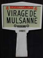 Full-sized Replica of the Le Mans Roadside Sign 'Mulsanne Co-Auction Lot