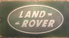 A Large Contemporary Metal Land Rover Wall Sign-Sold