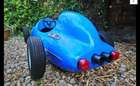 A Superb Fairground Ride Childs Static 'Racing Car' c1960s-Sold