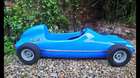A Superb Fairground Ride Childs Static 'Racing Car' c1960s-Sold