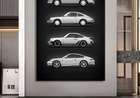 A Large and Impressive 'Evolution of the  Porsche 911' Stret-Sold