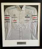 Michael Schumacher-signed Mercedes Petronas F1 Team Shirt -Sold
