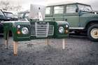 1978 Land Rover Desk in Bronze Green with Tan Leather Desk S-Auction Lot